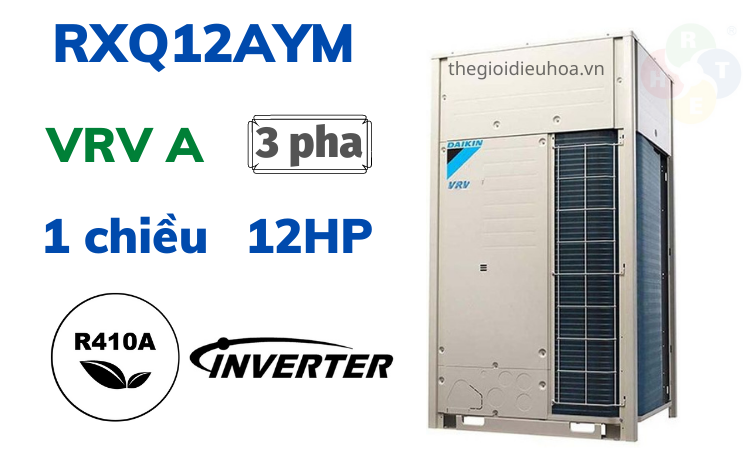 Dàn Nóng Daikin Loại VRV A 1 Chiều RXQ12AYM