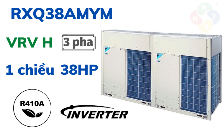 Tổ Hợp 2 Dàn Nóng Daikin Loại VRV A 1 Chiều RXQ38AMYM